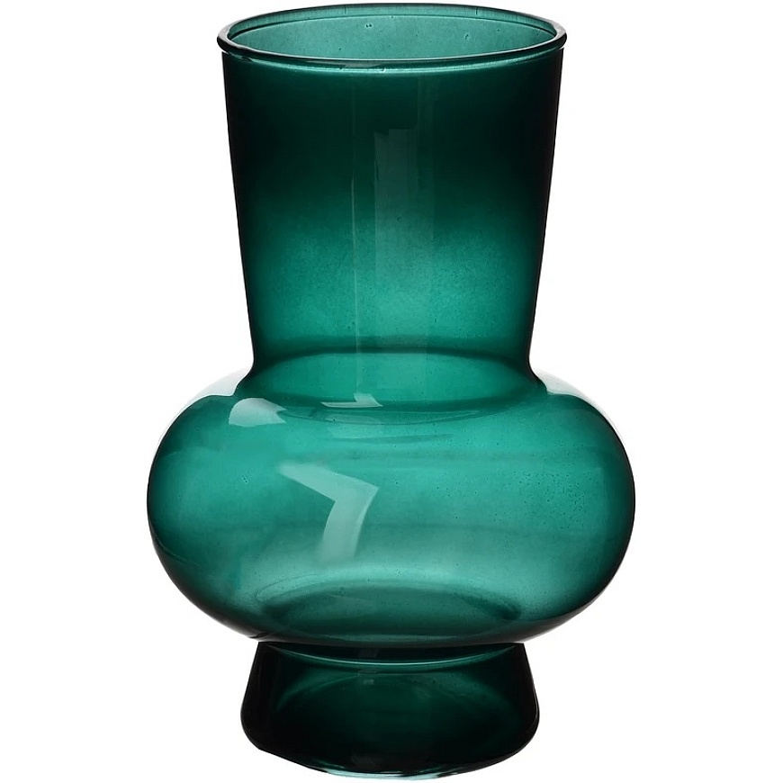 Mondex Since 1986 SERENITE Vāze 8,5x12x18cm zaļā stiklā