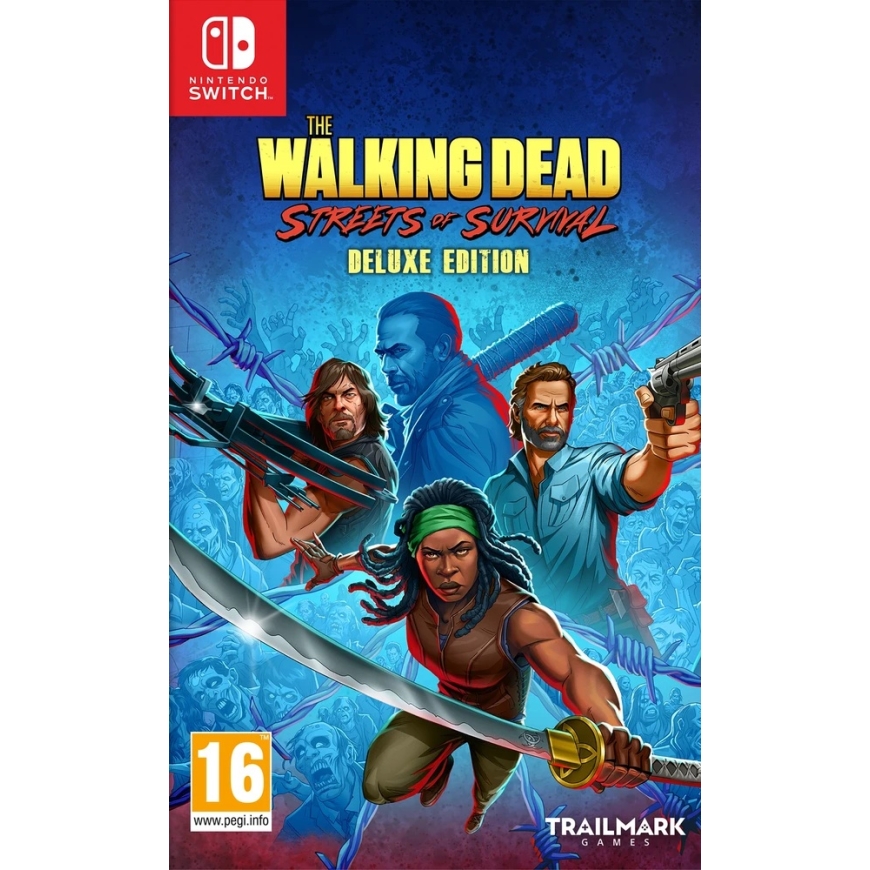 Trailmark Games The Walking Dead: Streets of Survival Deluxe Edition