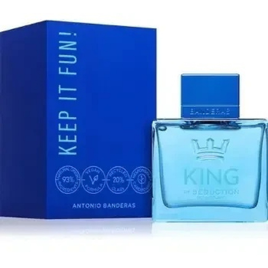 Antonio Banderas King of Seduction Summerland EDT tualettvesi meestele, 100 ml – 2
