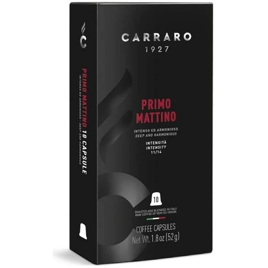 Carraro Primo Mattino CR51CPM10 kohvikapslid, 10 tk.