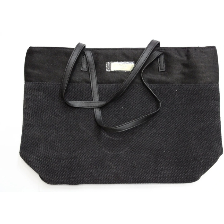 Hugo Boss, Hugo Boss, Canvas, Textile Bag, Tote, Black, For Women – 2