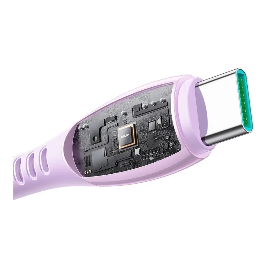 Joyroom S-A59 Vibrant Series data transfer and charging cable | USB-C to USB-C | 60W | 1.2m | purple – 4