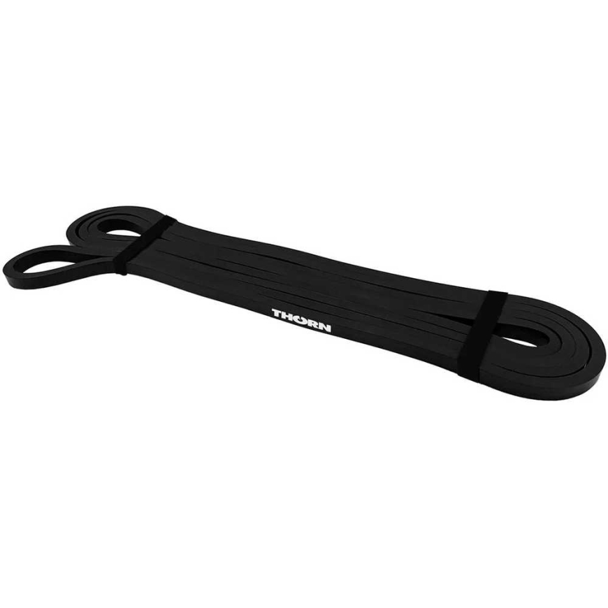 Thorn Fit Latex Superband 208x0.65x0.45cm mikro melnā treniņu josla – 2
