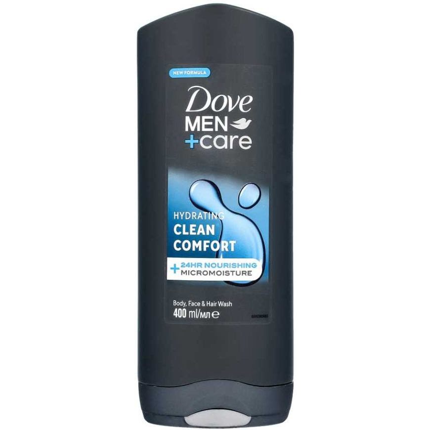 DOVE Men+Care 3in1 Clean Comfort suihkugeeli 400 ml