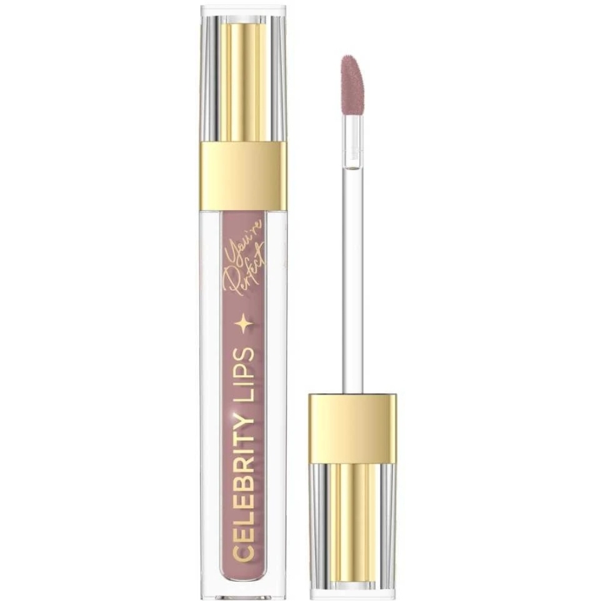 Eveline Cosmetics „Celebrity Lips“ pikemat kestvus matte vedelik huulepulgad „01N“, 4 ml