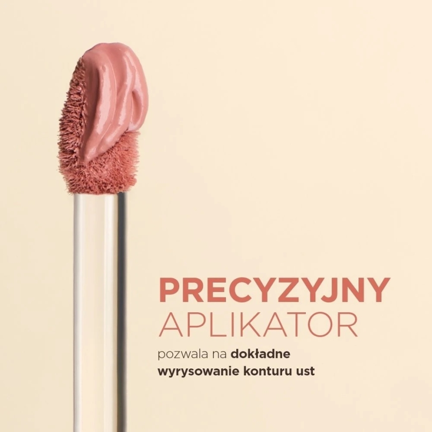 Eveline Cosmetics „Celebrity Lips“ pitkäkestoiset mattaliquid huulimeikit „01N“, 4 ml – 3