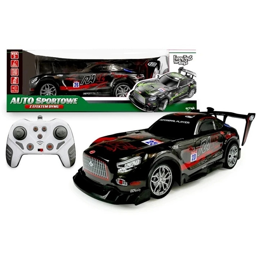 Artyk RC sporta auto ar dūmiem 183263