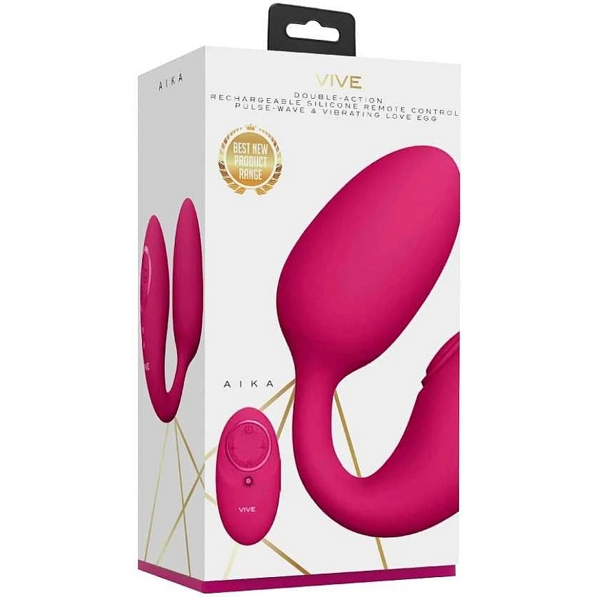 Vive By Shots ShotsToys Массажер Стимулятор Для Пары Aika - Розовый