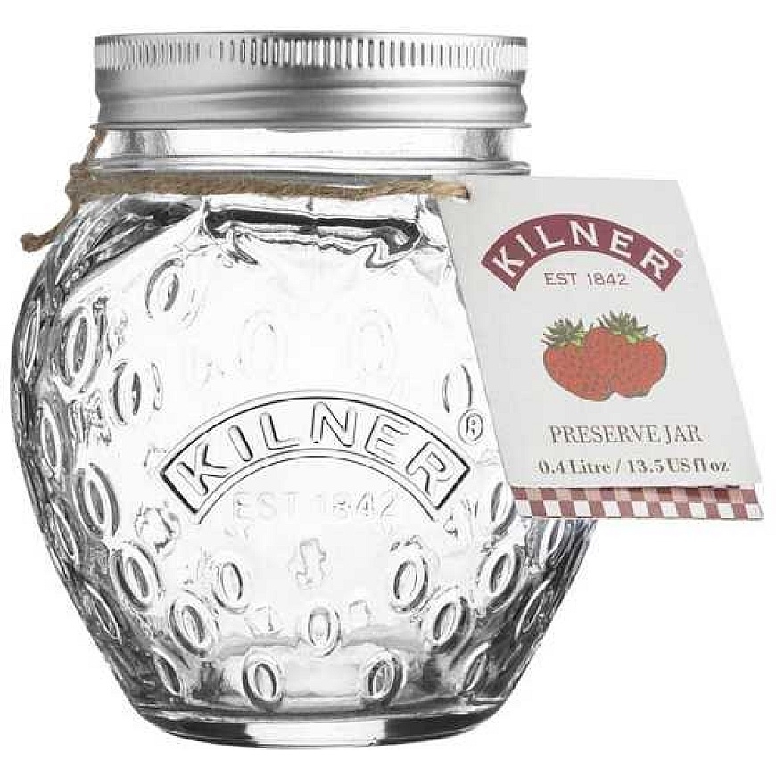Zemeņu augļu ievārījuma burka 0,4 l / Kilner – 2