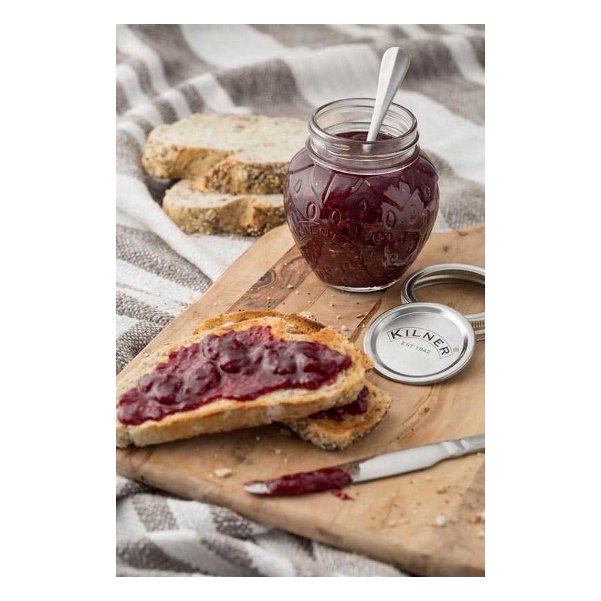 Braškių vaisių uogienės stiklainis 0,4 l / Kilner – 3