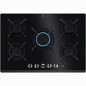 Газовая панель ELECTROLUX KGG753753K, 75 см, двойная панель, 5 газовых горелок, подключение вытяжки, электронный таймер, звуково Газовая панель ELECTROLUX KGG753753K, 75 см, двойная панель, 5 газовых горелок, подключение вытяжки, электронный таймер, звуково