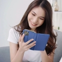 SMART CASE Knyga OPPO RENO 14 F 5G tamsiai mėlyna SMART CASE Knyga OPPO RENO 14 F 5G tamsiai mėlyna