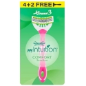 Wilkinson Sword Wilkinson My Intuition Xtreme3 Comfort Sensitive vienreizējās skuvekļi, 6 gab. Wilkinson Sword Wilkinson My Intuition Xtreme3 Comfort Sensitive vienreizējās skuvekļi, 6 gab.