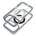 Frame Circle Stand -puhelimen kotelo, jossa on tuki ja MagSafe-tuki iPhone 13:lle, musta Frame Circle Stand -puhelimen kotelo, jossa on tuki ja MagSafe-tuki iPhone 13:lle, musta