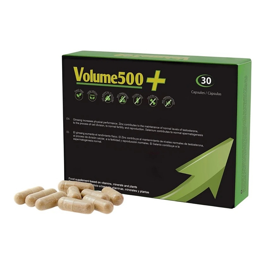 Volume500 500Cosmetics 500 COSMETICS – VOLUME 500 – INCREASE SPERM COUNT AND QUALITY – 5