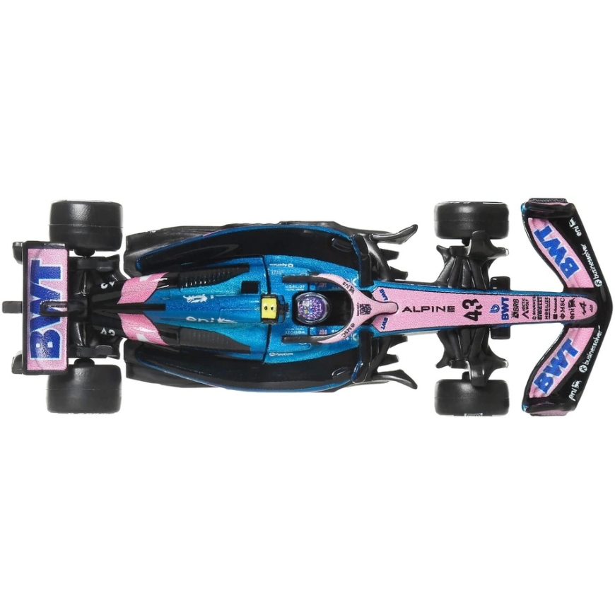 Mattel "Hot Wheels Premium" "Alpine F1" car – Franco Colapinto No. 43 – 2