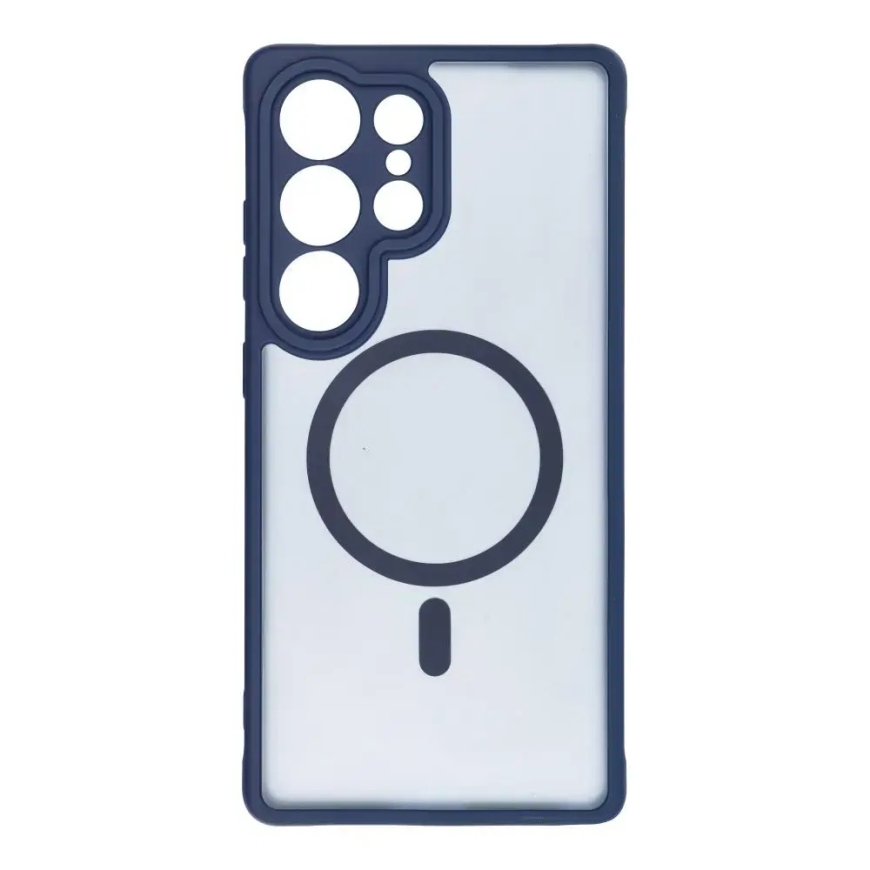 Full Matte Mag telefoni ümbris MagSafe toega Samsung Galaxy S25+ (S936) sinine – 4