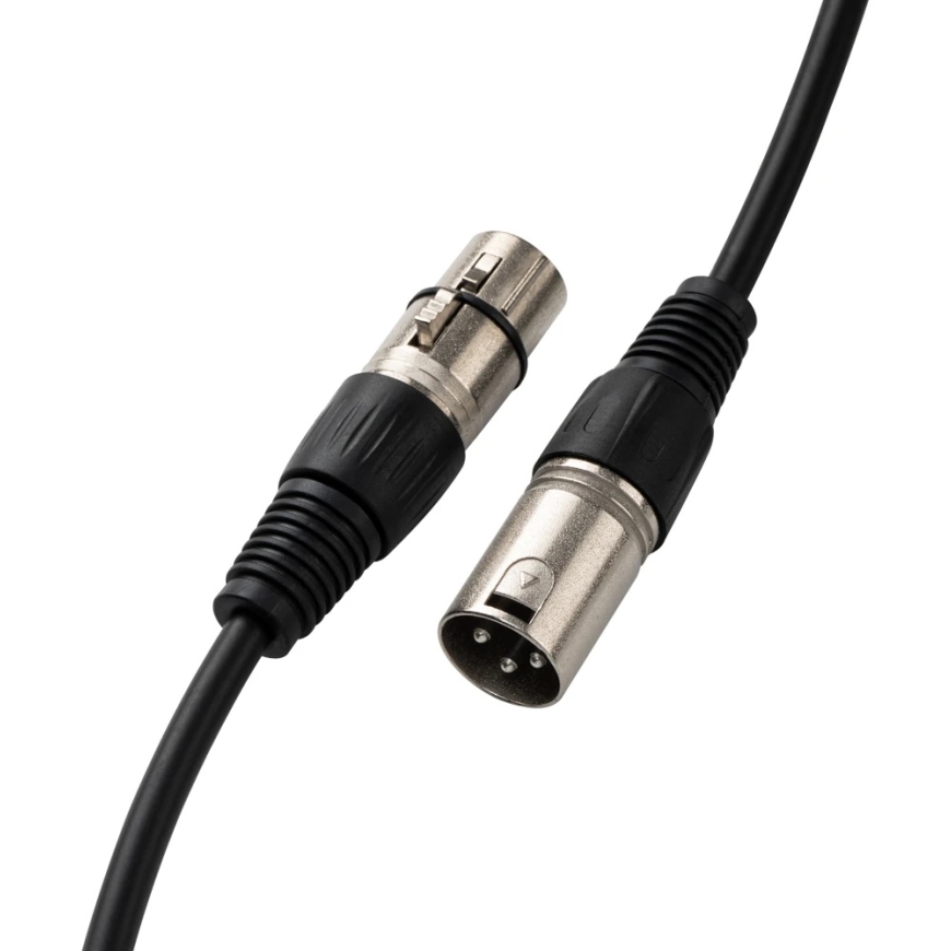 XLR Audio Cable - Lindy 10 m Black XLR Cable