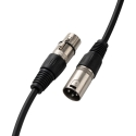 XLR helikaabel - Lindy 10 m must XLR kaabel XLR helikaabel - Lindy 10 m must XLR kaabel