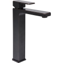 Black Retro Bath Faucet, Tall Spout, Single Hole Mixer, Retro Style Bath Mixer, Brass Faucet