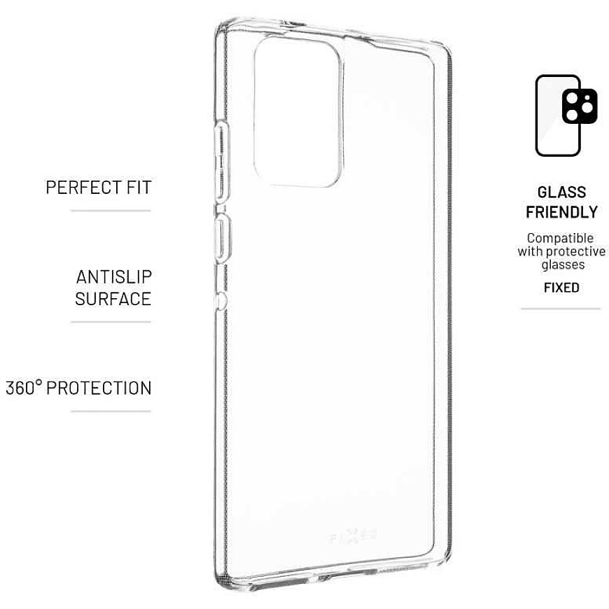 Fixed TPU geelümbrise Motorola Edge 50 Fusionile, läbipaistev – 2
