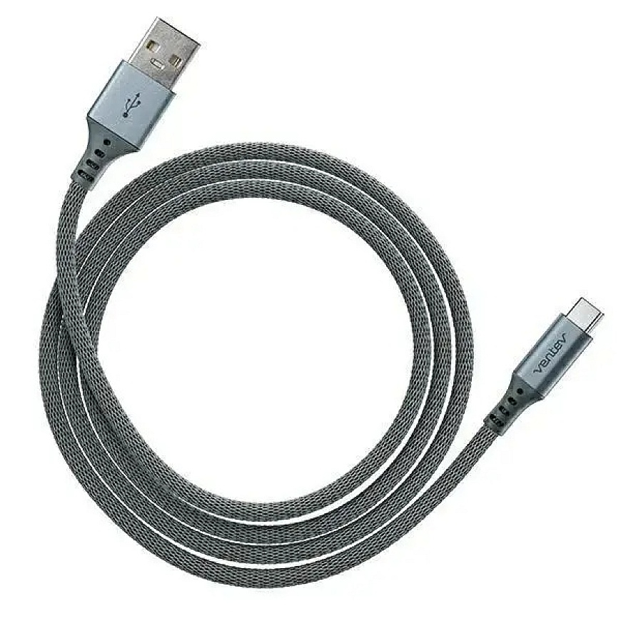 DIOR 29406 провод для передачи данных и зарядки | USB-A на USB-C | 1.2m | серебряный – 2