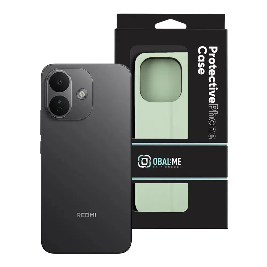OBAL:ME SmoothTouch Case for Xiaomi Redmi Note 17 Pro 5G Mint Green – 4