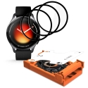 Tech-Protect apsauginis stiklas Xiaomi Watch 5 | juodas (3 vnt.) Tech-Protect apsauginis stiklas Xiaomi Watch 5 | juodas (3 vnt.)