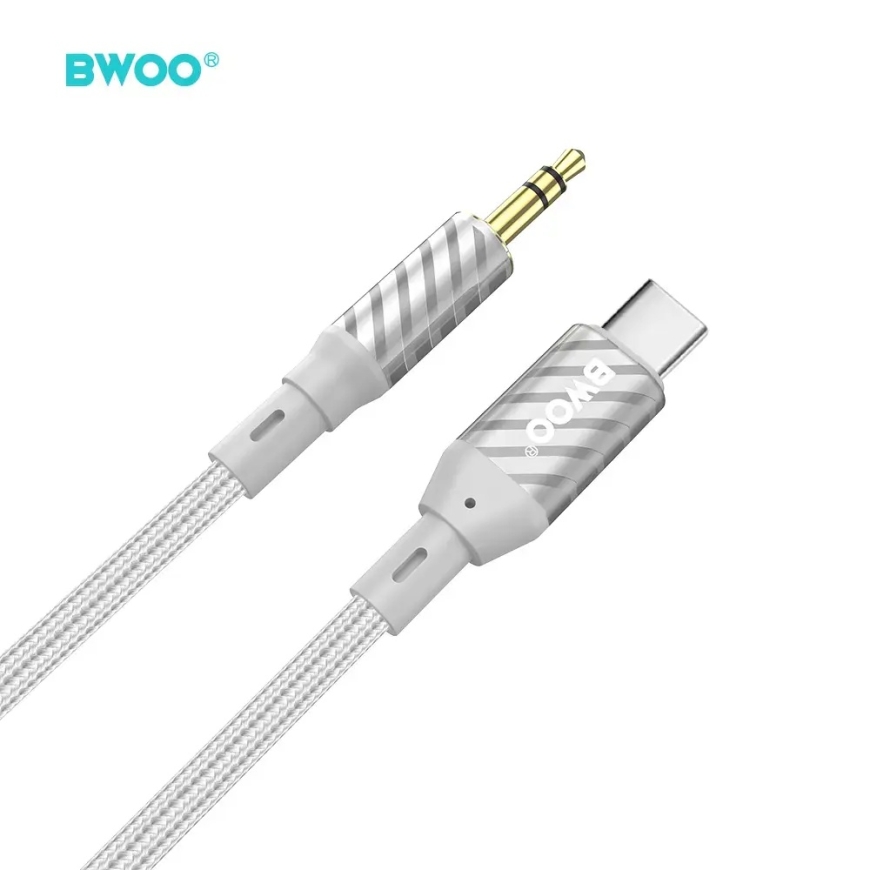 BWOO AUX Cable Type C to 3.5mm Jack audio AUX074 – 3