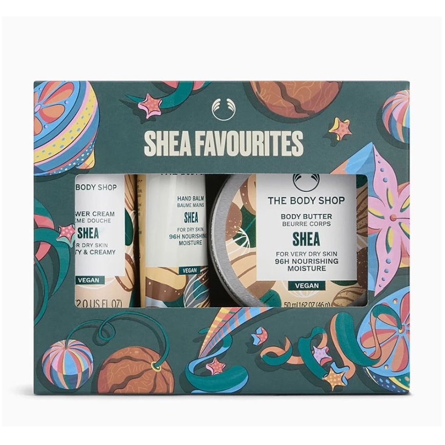 The Body Shop MINI SHEA IEMĪĻOTIE KOMPLEKTS 3 gab.