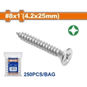 Wado "Wadfow" ruuvit ZH 4,2x25 mm, 250 kpl sarja Wado "Wadfow" ruuvit ZH 4,2x25 mm, 250 kpl sarja