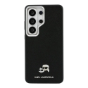 Karl Lagerfeld Grained PU Leather K&CH Heads чехол с поддержкой MagSafe для телефона Samsung Galaxy S26 Ultra (S948) чёрный Karl Lagerfeld Grained PU Leather K&CH Heads чехол с поддержкой MagSafe для телефона Samsung Galaxy S26 Ultra (S948) чёрный