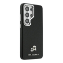 Karl Lagerfeld Grained PU Leather K&CH Heads telefono dėklas su MagSafe palaikymu Samsung Galaxy S26 Ultra (S948) juodas Karl Lagerfeld Grained PU Leather K&CH Heads telefono dėklas su MagSafe palaikymu Samsung Galaxy S26 Ultra (S948) juodas