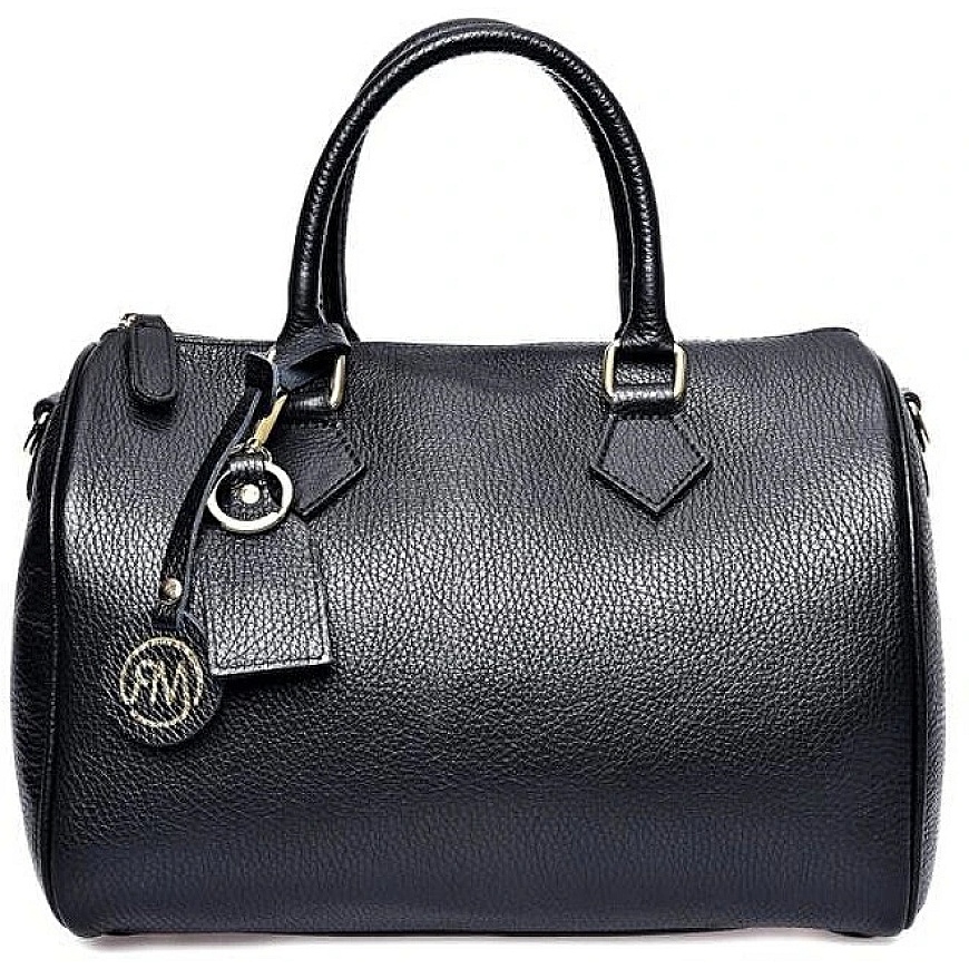 Roberta M Women's leather handbag RM1897 Nero