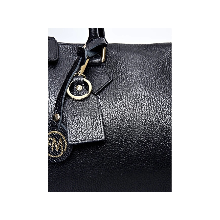 Roberta M Women's leather handbag RM1897 Nero – 4
