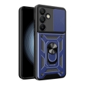 Hybrid Armor Camshield чехол с подставкой для телефона Samsung Galaxy A56 (A566) синий (с защитой камеры) Hybrid Armor Camshield чехол с подставкой для телефона Samsung Galaxy A56 (A566) синий (с защитой камеры)