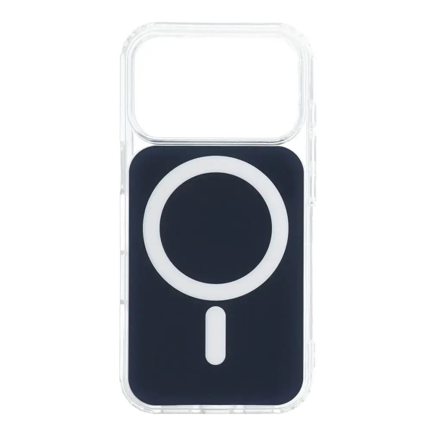 Clear Fusion Mag telefoni ümbris MagSafe toega iPhone 16e | iPhone 17e tumesinine – 3