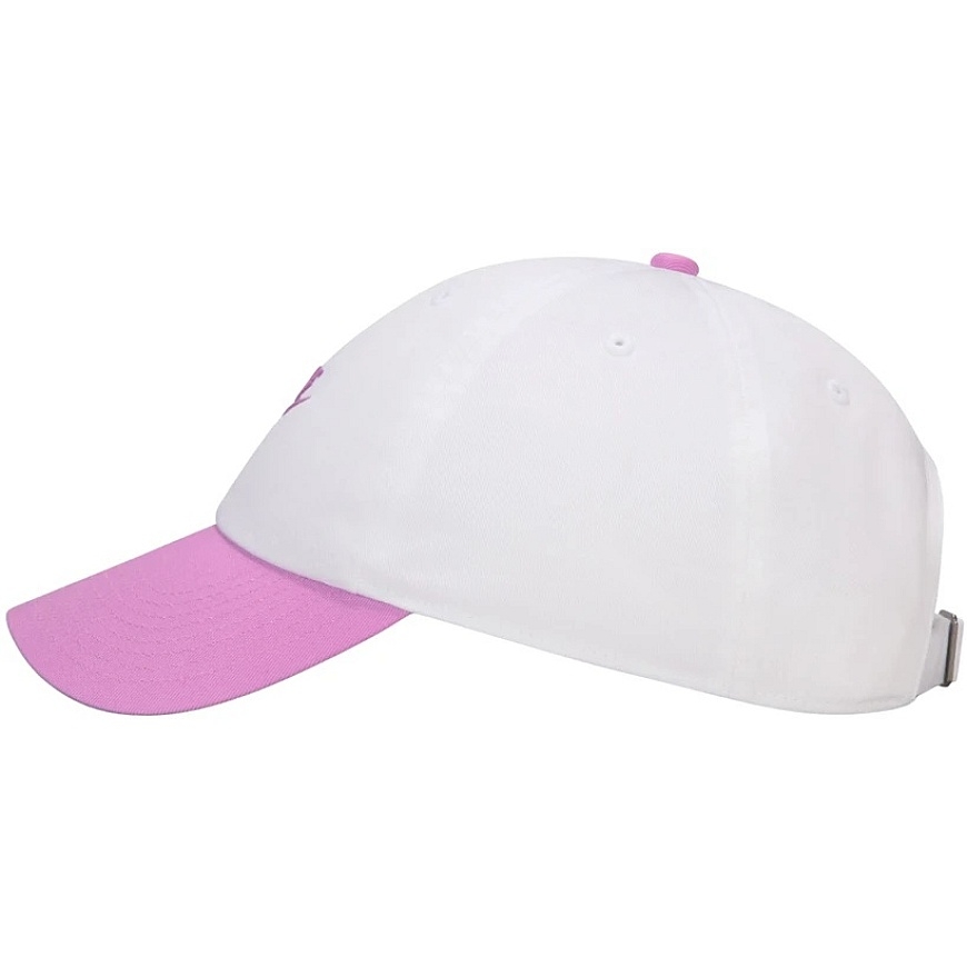 Nike Club Cap with Brim White and Pink FB5368 103 (S/M) – 2