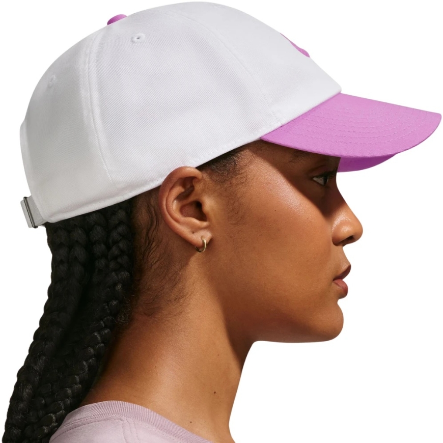 Nike Club Müts koos Visiriga Valge ja Roosa FB5368 103 (S/M) – 4