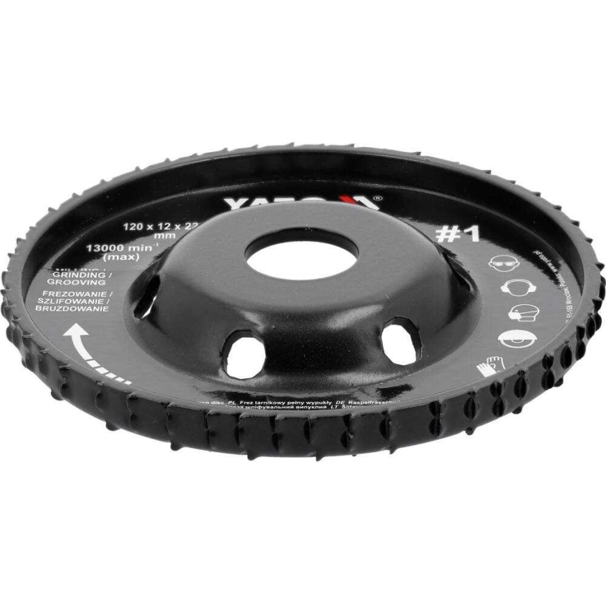 Yato Slīpēšanas disks stūra slīpmašīnai, universāls, tērauds, koks, betons, slīpēšanas disks, frēzēšanas disks – 5