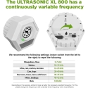 Isotronic ultraskaņas suņu, kaķu un savu atbaidītājs 5–110 kHz Isotronic ultraskaņas suņu, kaķu un savu atbaidītājs 5–110 kHz