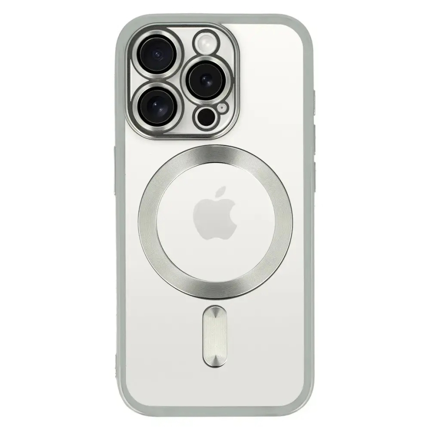 Metalliline Magsafe kest Samsung Galaxy S25 Hõbedane – 2
