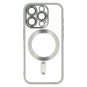 Metallic Magsafe Case for Samsung Galaxy S25 Silver Metallic Magsafe Case for Samsung Galaxy S25 Silver