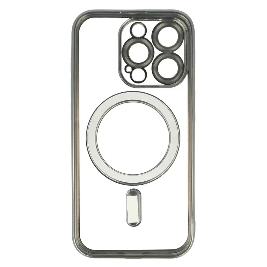 Metallinen Magsafe-kuori Samsung Galaxy S25 Hopea – 5