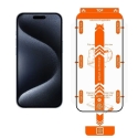Mobile Origin Oranžinė Ekrano Apsauga iPhone 15 Pro su lengvu aplikatoriumi, 2 pakuotės Mobile Origin Oranžinė Ekrano Apsauga iPhone 15 Pro su lengvu aplikatoriumi, 2 pakuotės