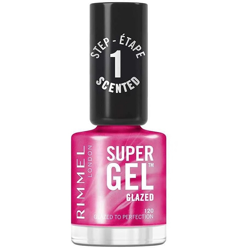 "Rimmel London Super Gel" meikkipohja "Esmalte De Uñas 120-Glazed to Perfection" 12 ml