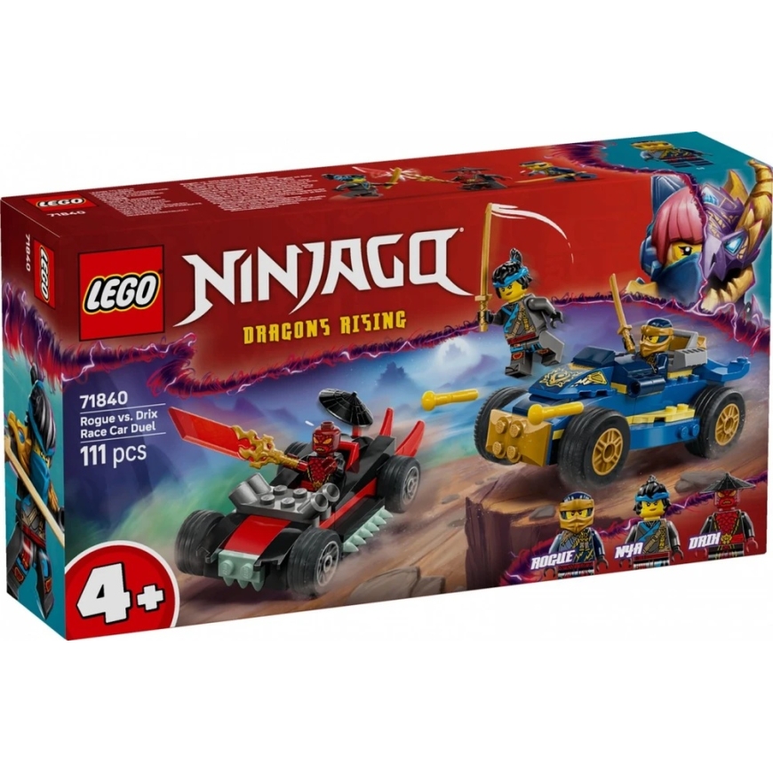 LEGO® Ninjago Rogue vs. Drixi võidusõit 71840