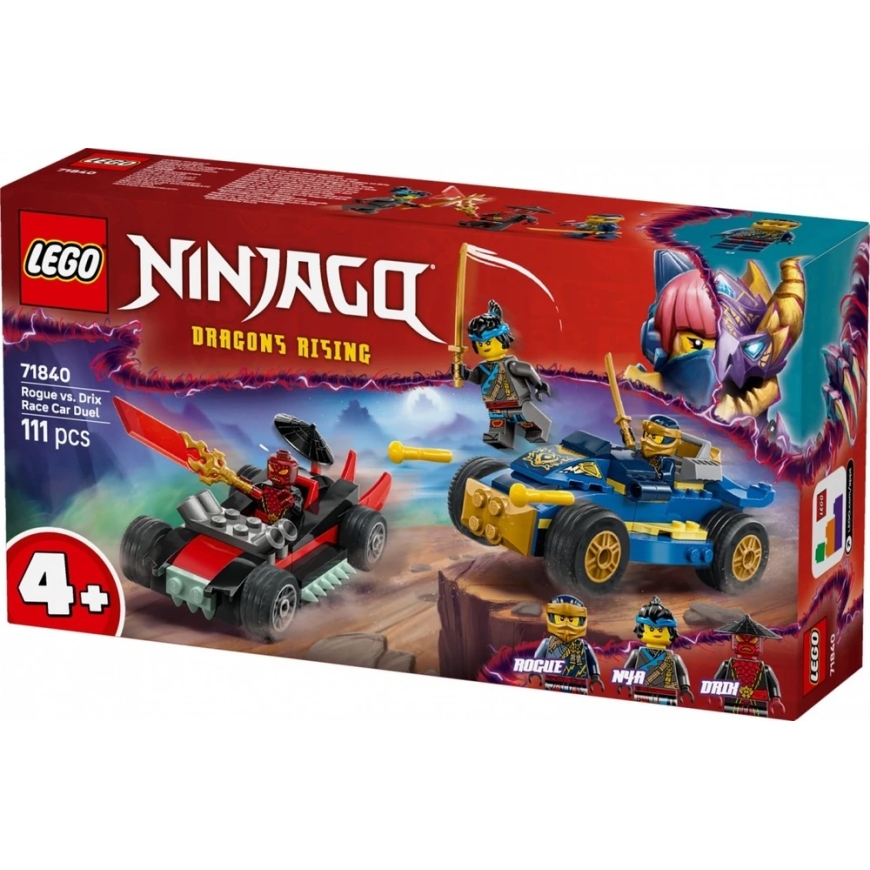 LEGO® Ninjago Rogue vs. Drixi võidusõit 71840 – 3