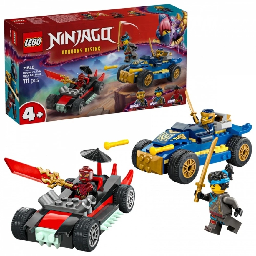 LEGO® Ninjago Rogue vs. Drixi võidusõit 71840 – 5