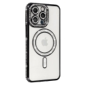 Bling Magsafe kaitse Xiaomi Redmi Note 15 Pro 5G must Bling Magsafe kaitse Xiaomi Redmi Note 15 Pro 5G must